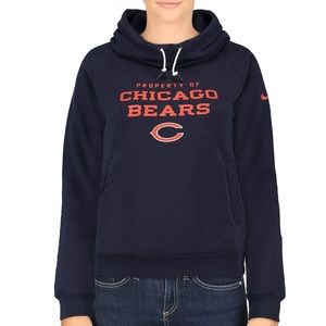 Chicago Bears Stadium Rally Funnel Neck Pullover